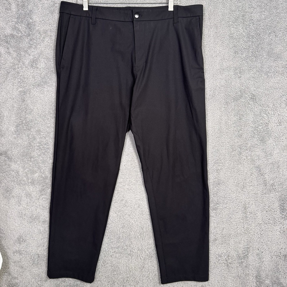 Lululemon Commission Pant Men 38x29 Classic Warpstreme Straight ABC Tech LM5AEYS